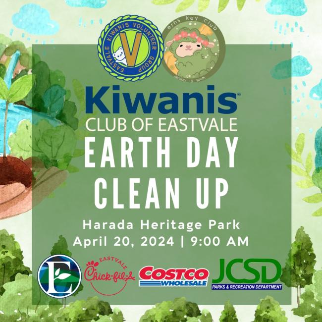 Kiwanis Earth Day Clean Up