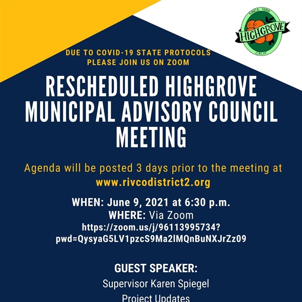 HIGHGROVE MAC MEETING