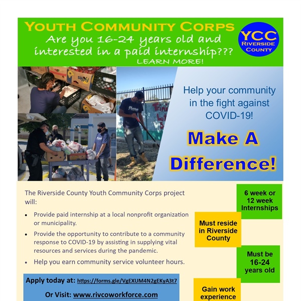 Youth Community Corps (YCC)