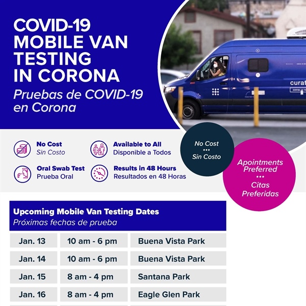 COVID-19 TESTING in Corona