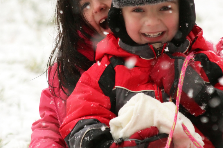 Kids on Sleds
