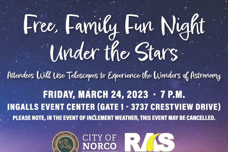 Astronomy Night Flyer