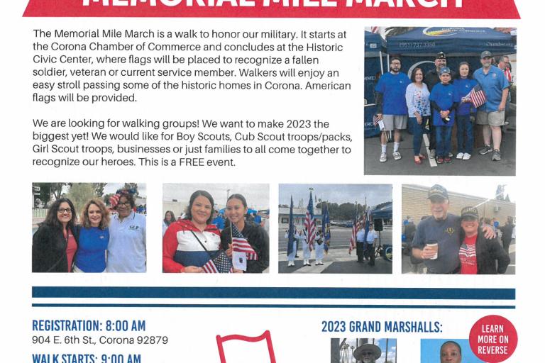 Memorial Mile March