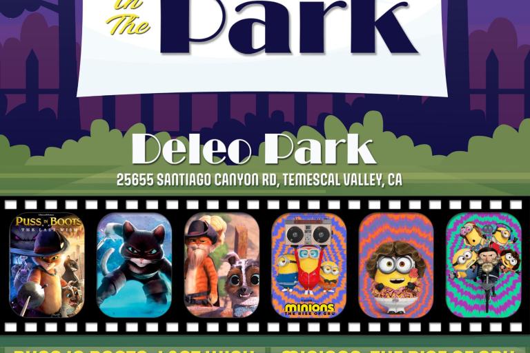 Movies in the Park - Temescal Valley Flyer