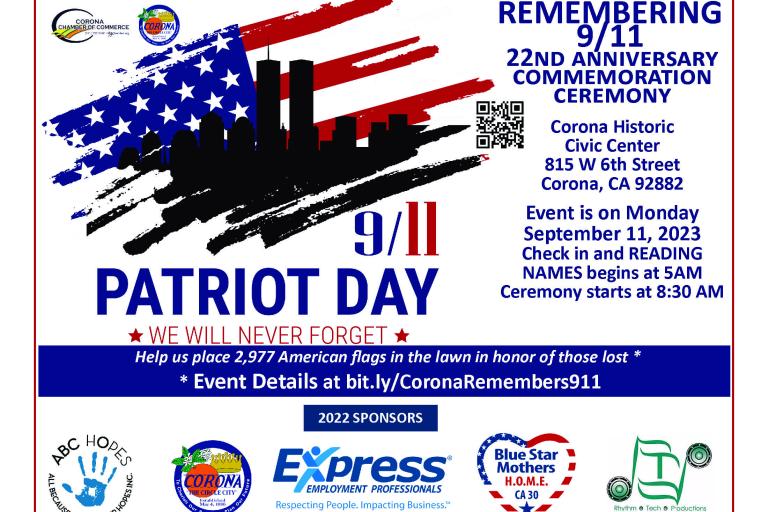 Patriot Day 2023 Corona