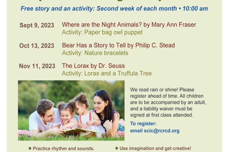Story Time Among the Sycamores
