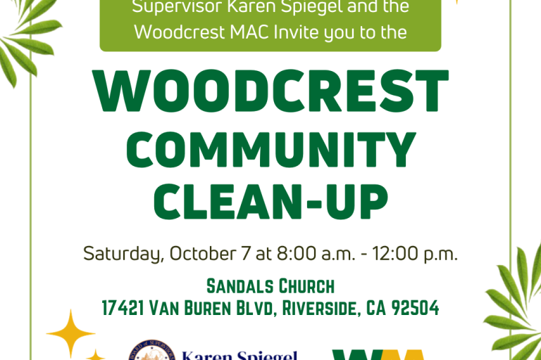 Woodcrest Community Clean Up