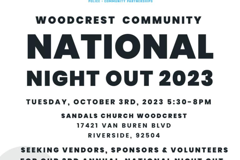 Woodcrest National Night Out
