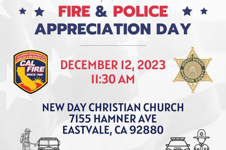 Fire & Police Appreciation Day