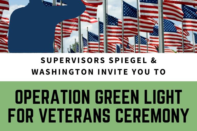 Operation Green Light Flyer