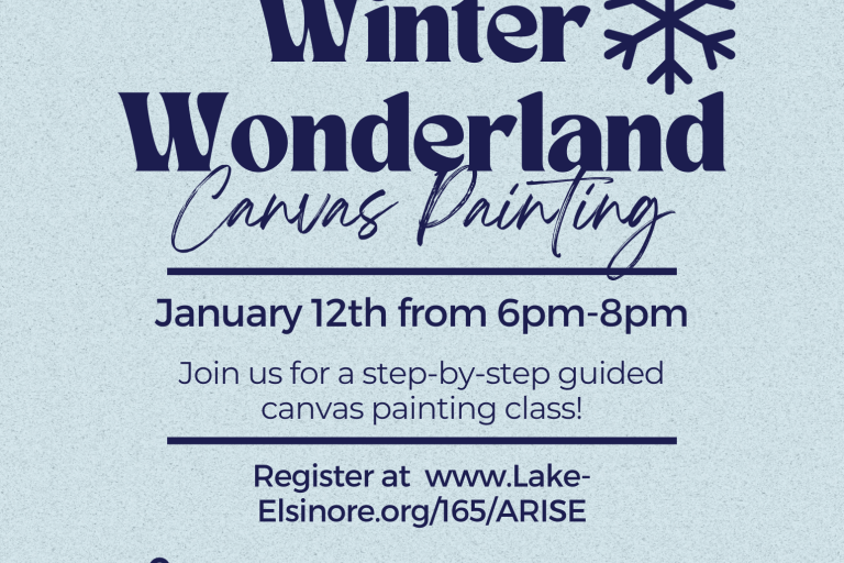 ARISE Winter Canvas Painting
