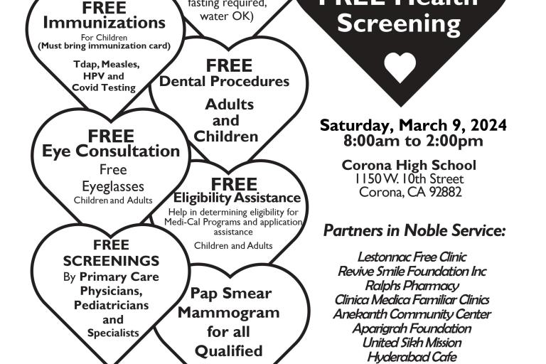 FREE Health Screening