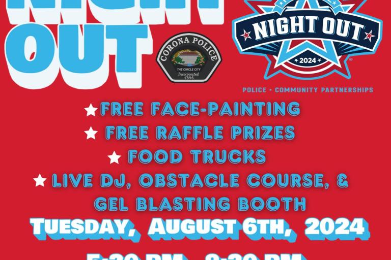 National Night Out - Corona