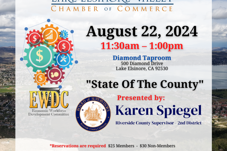 Lake Elsinore Valley Chamber State of the County