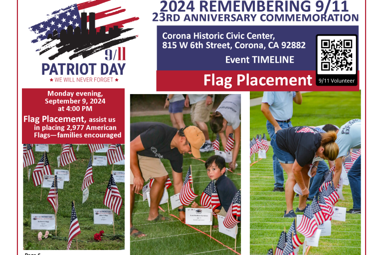 Flag Placing Ceremony