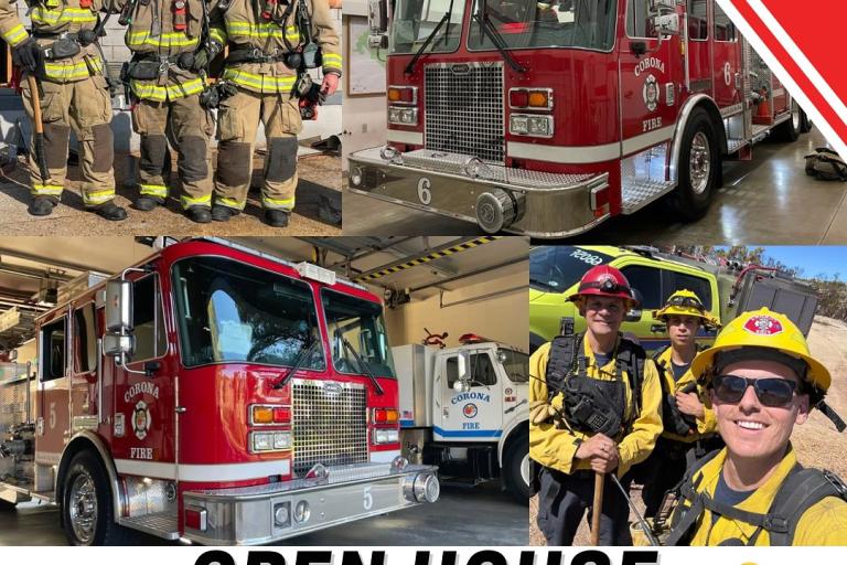 Open House Fire Station 5 & 6 Corona