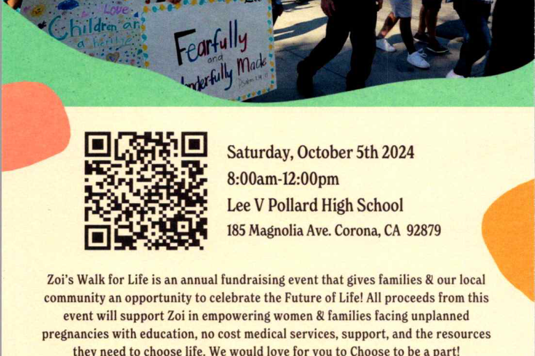 Zoi is a fully licensed medical clinic that provides free medical care, education, and support services to women, children, youth, and families facing unplanned pregnancies. Regardless of age, race, religion, or marital status, all services are offered free of charge in a compassionate, non-judgmental, and safe environment.
