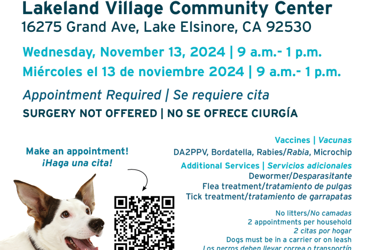Lakeland Village Mobile Dog Clinic