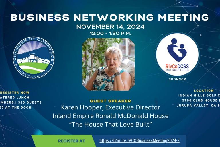 Jurupa Valley Chamber meeting