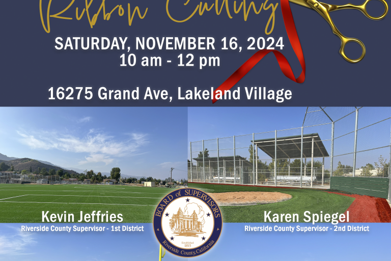 Lakeland Village Sports Park Ribbon Cutting