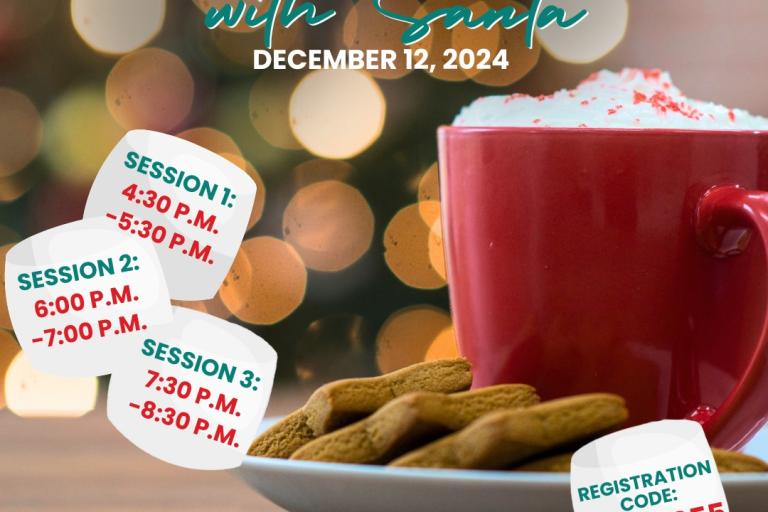 JCSD Parks & Recreation Cookies and Cocoa with Santa