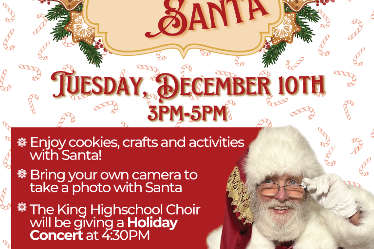 Cookies with Santa