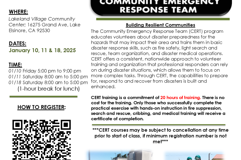 Lakeland Village CERT