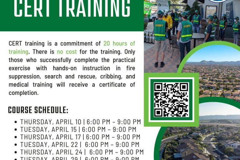 Eastvale CERT Training