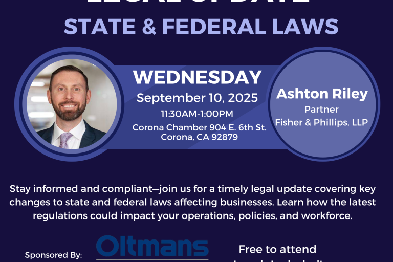 Workforce Development Workshop - Legal Update State & Federal Laws