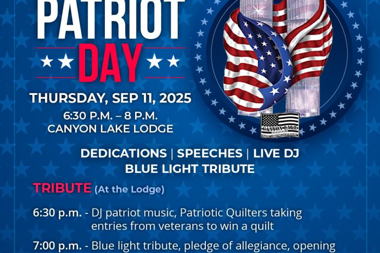 Canyon Lake 911 Ceremony