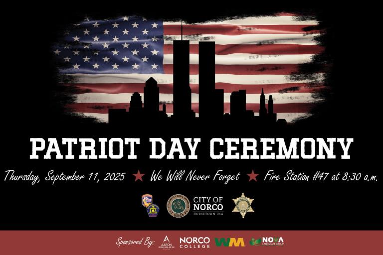 Norco Patriot Day Ceremony 2025