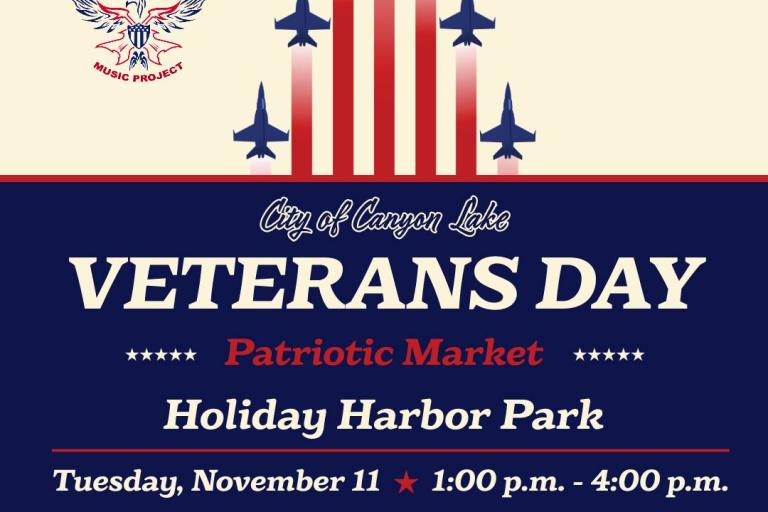 Canyon Lake Veterans Day Patriot Market