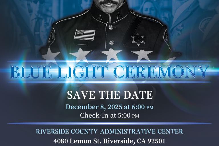 Blue Light Ceremony