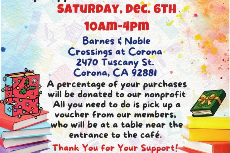Assistance League Barnes and Noble Fundraiser 