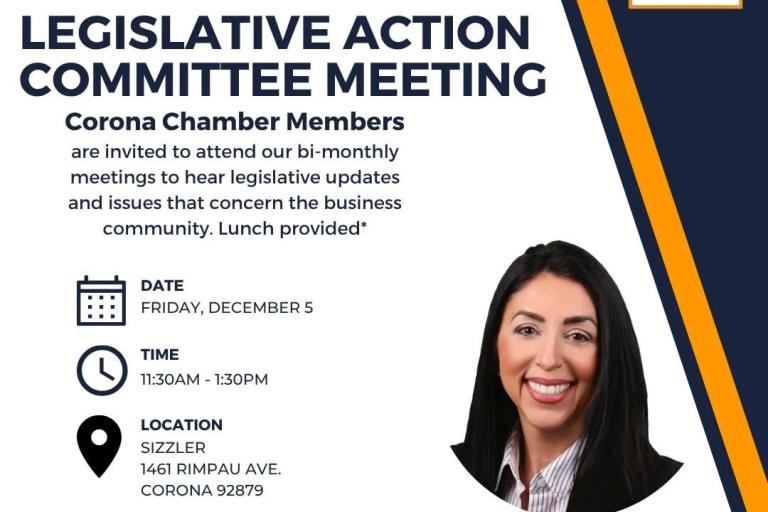Corona Legislative Action Committee Meeting