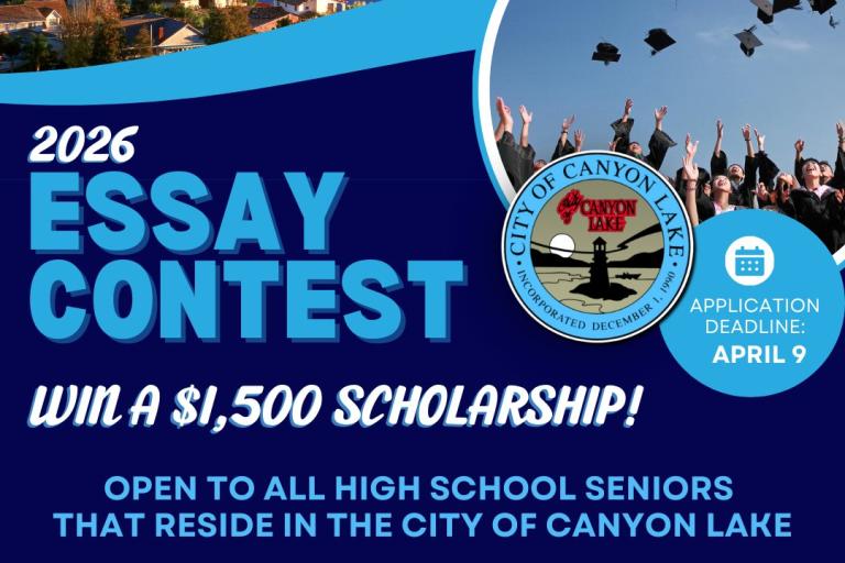 Canyon Lake Essay Contest