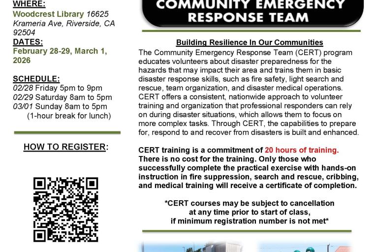 Woodcrest CERT