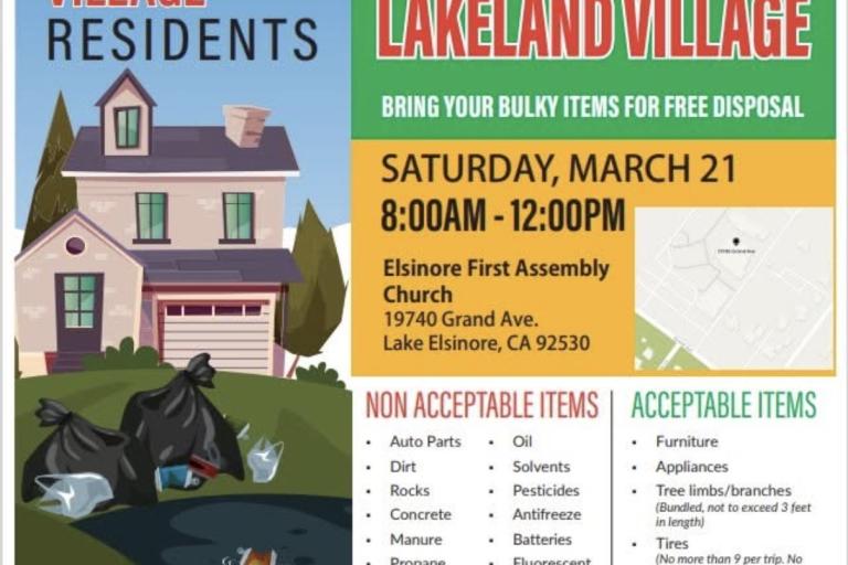 Lakeland Village Community Clean Up 