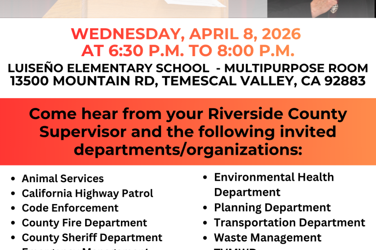 Temescal Valley Town Hall