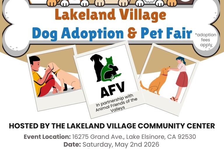Lakeland Village Dog Adoption & Pet Fair
