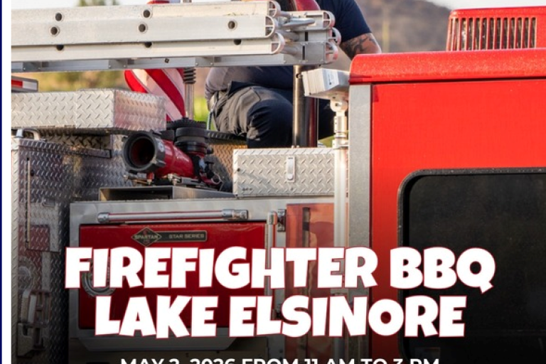 Lak Elsinore Firefighter BBQ