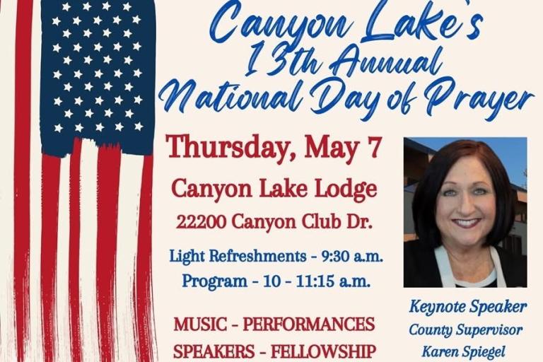 Canyon Lake Day of Prayer