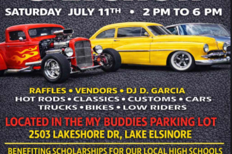 Elsinore woman's club car show