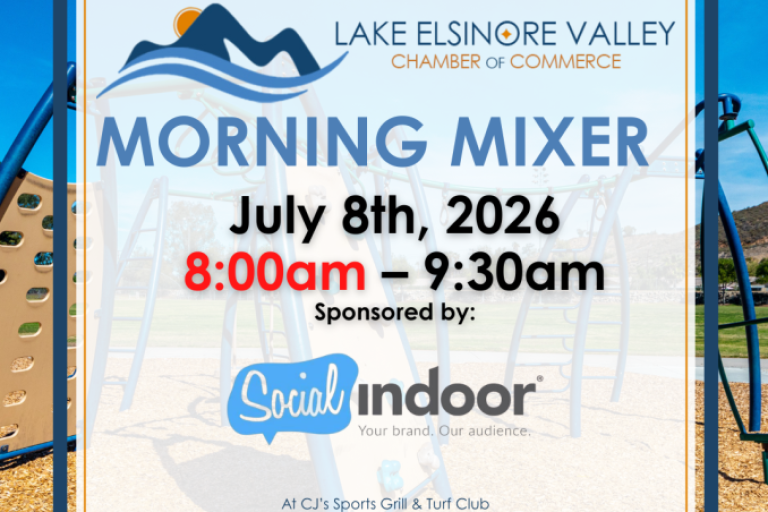 Lake Elsinore Morning Mixer