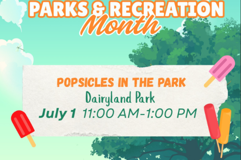 Popsicles in the park