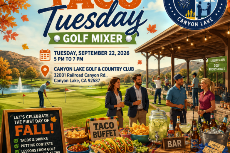 Canyon Lake Chamber taco
