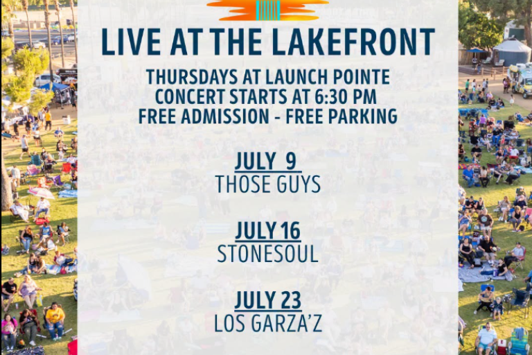 live at lake front