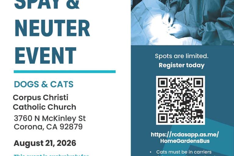 neuter and spay event 