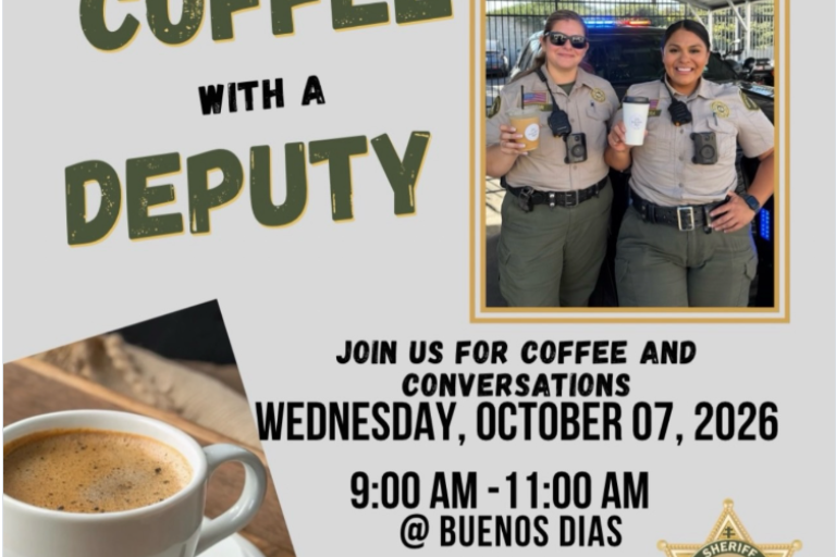 coffee with a deputy