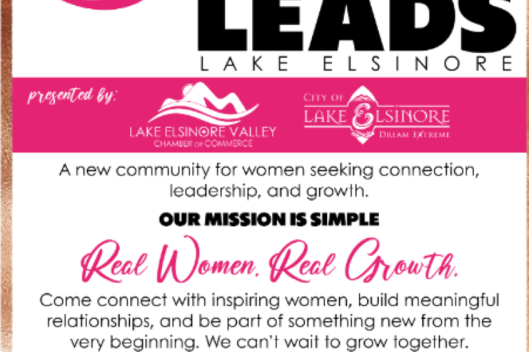 lake Elsinore she leads 